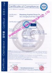 CE approval certificate from Qingdao Huanhai Tongda Machinery Co., Ltd.