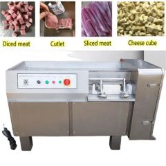 Automatic Frozen Chicken Meat Cube Dicing and Beef Block Processing Cutting Machine - Image 2