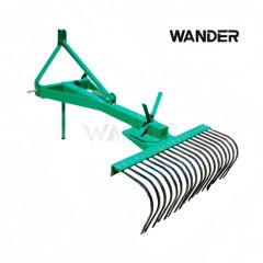 3 Point 4FT/5FT/6FT Landscape Rake, Tine Rake for Tractors Trademark Wander Power Required 18-55HP Origin Shandong, - Image 2