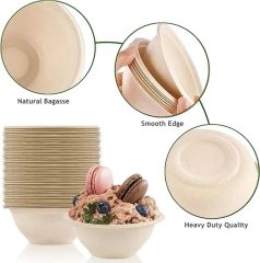 Free Sample Sugarcane Bagasse Custom Disposable Lunch Container Packing Box Paper Takeout Containers - Image 6