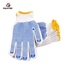 Heavy-Duty Protective Gloves with PVC Dots for Safe Handling Size S-XL Color Blue Length Long Model NO. GSSD Trademark - Image 4