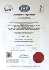 ISO9001:2015 Certificate of Approval certificate from GUANGDONG XIMI NEW MATERIAL TECHNOLOGY CO., LTD.