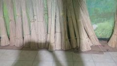 Nypa Broom Thickness 6mm Dryness 100% Dry Material Nypa Broom Max. Moisture (%) 100 Color White/yellowish Packaging 120cm Minimum - Image 1