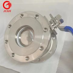 Italian Thin Stainless Steel Clamp Ball Valve - Image 2