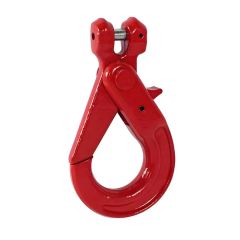 High-Strength G80 Forged Clevis Hook with Auto-Lock for Crane Lifting - Image 1