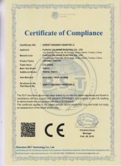 CE certificate of retro ceramic wall switch certificate from Fuzhou Colshine Electric Co., Ltd.