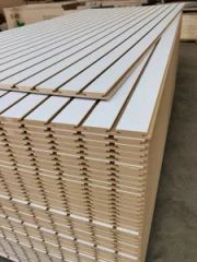MDF Wave Board Designs for Wall Decoration Thickness 18mm Size 1220*2440mm Trademark JH WOOD HS Code 4412321090 Material Wood - Image 5