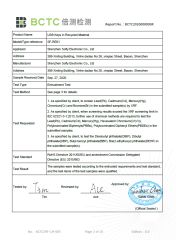ROHS certificate from Changsha Sofly Industry Co.,Ltd