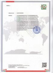FCC Certificate -2 certificate of Shenzhen Topledvision Lighting Co., Ltd. – certificate photo, supplier certificates section