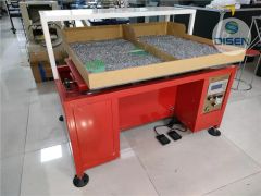 Automatic Crystal Stone Modify Rhinestone Transfer Paper Brushing Shaking Machine Brush Hot Fix Rhinestone Motif Making Machine - Image 6