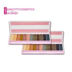 12 Colors Eye Shadow Pallete Usage Skin Form Powder Origin China Trademark OEM Used for Women Model NO. ES819 Type Eyes and - Image 1