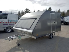 Enclosed Trailers / Mission Trailers 101×12 Aluminum 2-Place Crossover w/Mats & Guides, Rear Canopy - Image 2