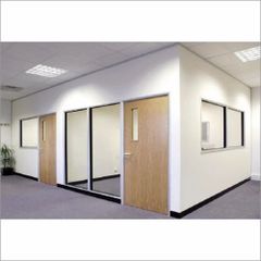 Gypsum Wall Partition, 12 mm Finish full Size Custom Material Gypsum Thickness 12 mm Insulation Acoustic Usage/Application noise - Image 1