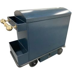 Custom Modern 4-Wheel Hotel Trolley Cart with Durable Steel Construction for Serving Restaurants Bars Kitchen Mall Luggage - Guangzhou Nanjie Machinery Manufacturing Co., Ltd.