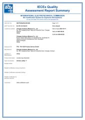 QAR certificate from Chengdu Andisoon Measure Co. Ltd.