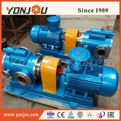 Lq3g High Viscosity Heating Jacket Electric Emulsion Bitumen Asphalt Three Screw Pump - Image 3