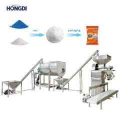 500L Double Screw Belt Stirring Machine for Gypsum Putty Powder Mixing and Packaging - Zhengzhou Hongdi Machinery Co., Ltd.