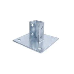 Metal Stamping Channel Post Base Channel Strut Bracket Fittings  - Image 1