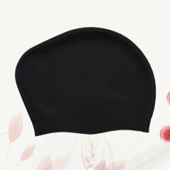 Colorful Adult Logo Printed Highly Elastic Silicone Swimming Caps - Image 6