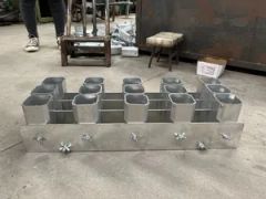 Premium 2 Inch Fireworks Mortar Rack with 15 Shots Size 2inch Origin China Color Customize Shots Customize Shape - Image 5