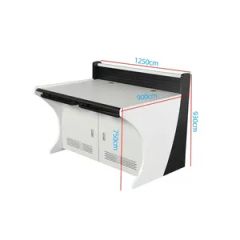 Galvanized Sheet Material Software Updates Steel Ergonomic Control Room Console - Image 2