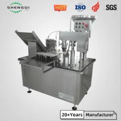 Automatic Glass or Plastic Syrup Oral Liquid Filling Capping Machine Production Line - Shanghai Shengqi Packaging Machinery Co., Ltd.