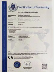 CE Certificate for Aerial working platform certificate from Suzhou Koosen Technology Co., Ltd.