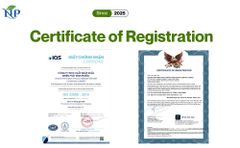 Certificate of Registration certificate from Nhiên Phát Bình Phước