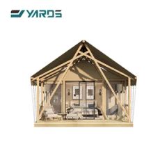 Tent Flexible Installation of Fireproof and Waterproof PVC Sunroon Safari Tent - Guangdong Yashe Construction Technology Co., Ltd.