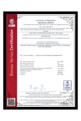 FSSC22000 certificate from MEG GROUP