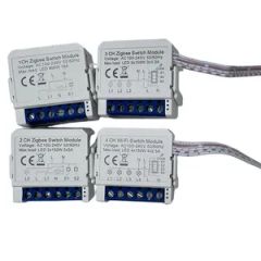 Tuya WiFi 10~5A 1~4 Way Mini Smart Light Controller Switch Module - Image 1