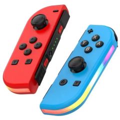 RGB Light Multiple Colors Wireless Game Controller - Left & Right Handles for Switch - Image 6