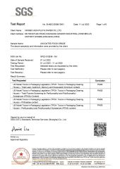 TPCH certificate from Raymond Ningbo Industrial & Trading Co., Ltd.