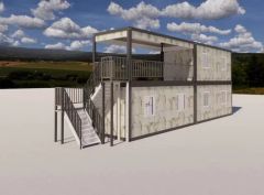 Competitive Price Temporary Prefab Module Prefab Container Housing Villa - Image 5