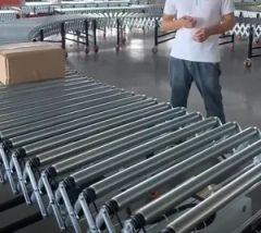 Custom Length Steel Gravity Roller Conveyor for Efficient Warehousing - Image 5