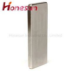 N35uh Permanent Block NdFeB Magnets for Hot Sale Origin China Grade N35-N52 Coating Nickel Trademark HONESUN HS Code 8505111000 - Image 1