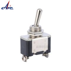 Heavy Duty 2 Screw Terminals Spst on off Latching Electric 2position Waterproof Toggle Switch - Image 1