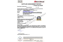 Certification certificate from Guangzhou Yangming Entertainment Products Co., LTD