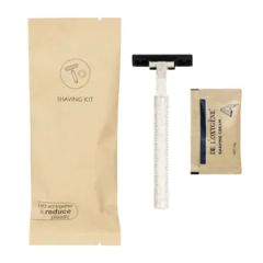 Vacation Rental Durable Comfort Safe Compact Easy-to-Clean Hotel Shaving Kit - Image 2