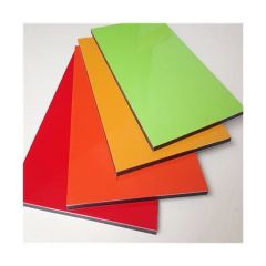 4mm Alu ACP Panel PVDF Coating Red 1220x2440mm CE ASTM ISO Geeshine 1Y MOQ100 - Image 5