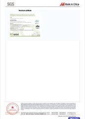 Certification Report certificate from Changzhou Richwood Decorative Material Co., Ltd.