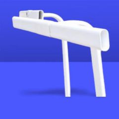 Horse Running Rails Horse Track Running Railing White Color PVC Plastic Equestrian Arenas Racing Fencing - Image 1