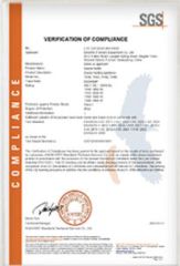 Our certificates certificate from Hebei Yaozun Automotive Parts Co., Ltd