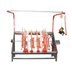 High Efficient Multifunctional Pneumatic Lift Pallet Nailing Table - Image 4