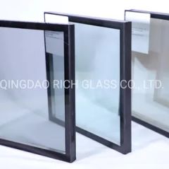 Double Glazing Low E 4+12A+4mm Insulated Tempered Glass MOQ 100m2 Shape Flat Brand Rich Quality Top Color Clear Model NO. rich2 - Image 4