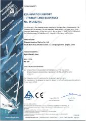 CE-RIB620L certificate from Qingdao Aqualand Marine Co., Ltd