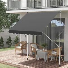 High Quality Balcony Manual Awning Patio Clamp Gazebo Canopy Retractable Awning - Zhejiang Juhong Industry Co., Ltd