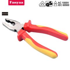 Ergonomic Insulated Combination Pliers for Electricians and DIY Projects - Image 4