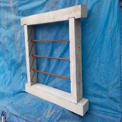 Grey 22mm Rectangle RCC Window Frame Width 22mm Color Grey Material RCC Thickness 22mm Size 18X24inch Shape Rectangle Style - Image 2