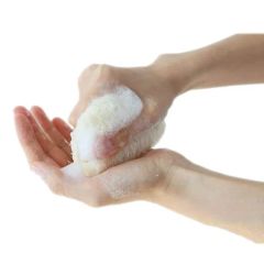 Sponge 4 Inch Natural Loofah Exfoliating Body Sponge Scrubber - Image 1